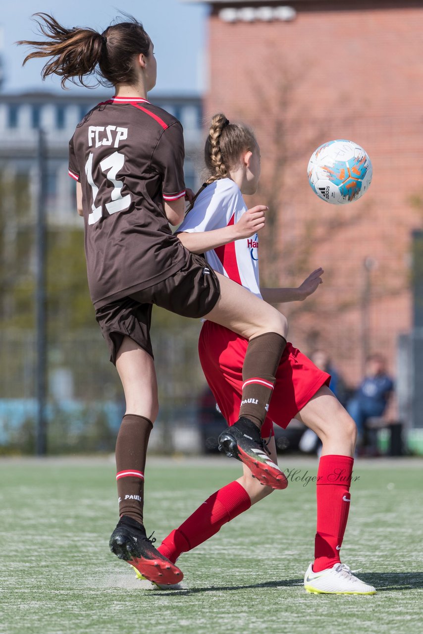 Bild 55 - wBJ St. Pauli - Walddoerfer : Ergebnis: 1:11